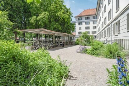 Freiraumgestaltung Wohnkolonie Zurlinden in Zürich