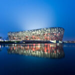 Nationalstadion, Peking, China, 2008, Architektur: Herzog & de Meuron, fotografiert von Architekturfotograf Iwan Baan