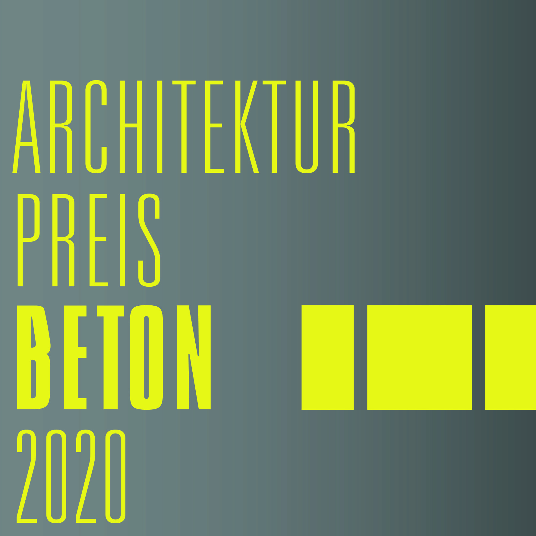 Architekturpreis Beton 2020