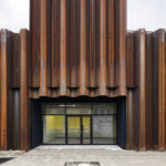 Spundwände für Fassade eines Kulturzentrums in München