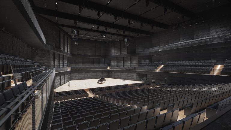 Konzertsaal in Modulbauweise