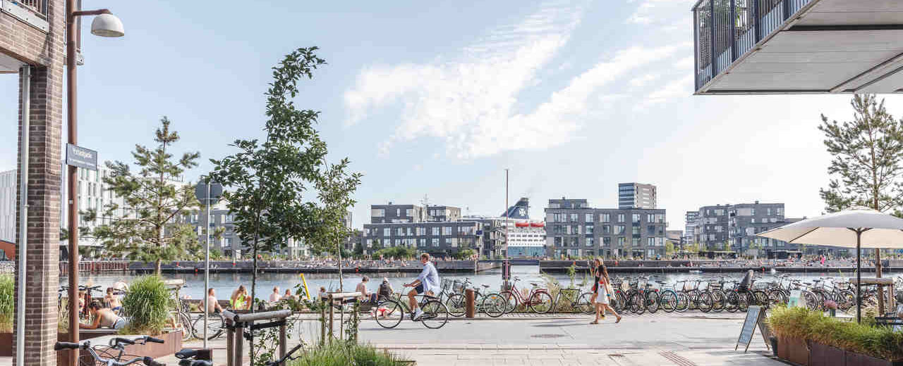Stadtteil Nordhavn in Kopenhagen beim Brillux Architektenforum