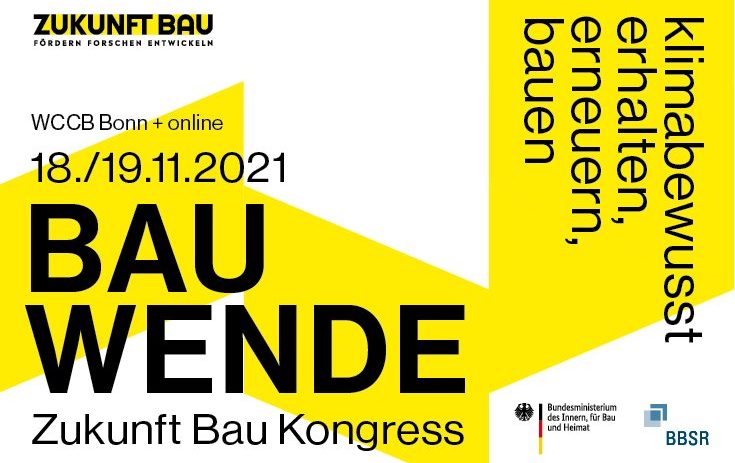 Zukunft Bau Kongress 2021 in Bonn und online