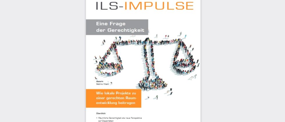 Cover von ILS-Impulse zum Thema gerechte Raumentwicklung