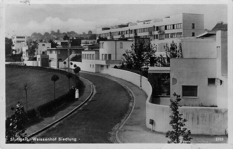 Weissenhof-Siedlung, Postkarte 1927
