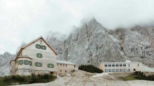 Falkenhütte in Hinterriss im österreichischen Karwendel-Gebirge