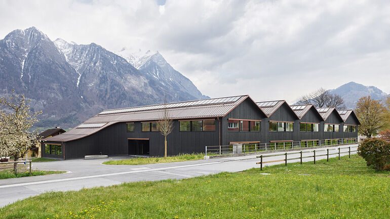 Preisgekrönte alpine Bauten