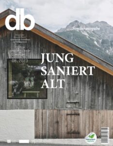Titel db-Sonderausgabe 8|2023 Jung sanier Alt