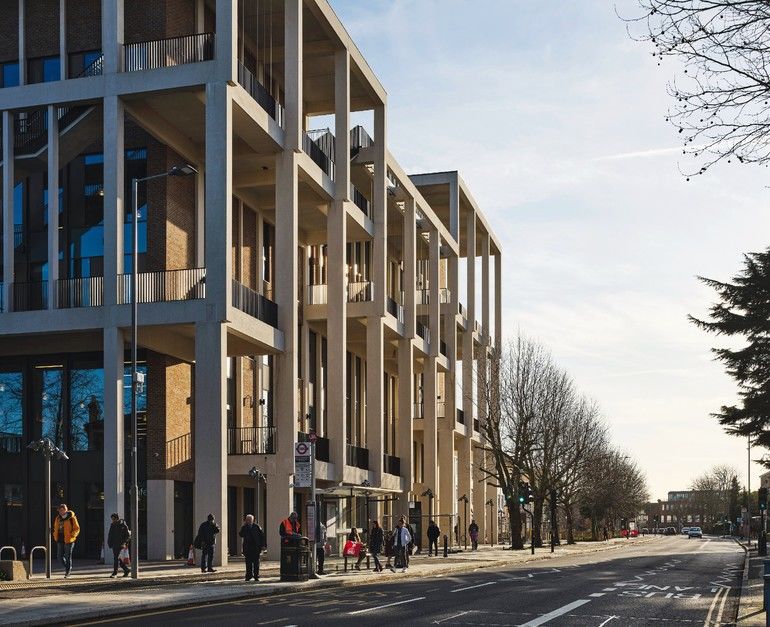 Hochschulgebäude, London, Gafton Architects