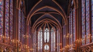 Sainte Chapelle in Paris, Fenstergläser früherer Jahrhunderte