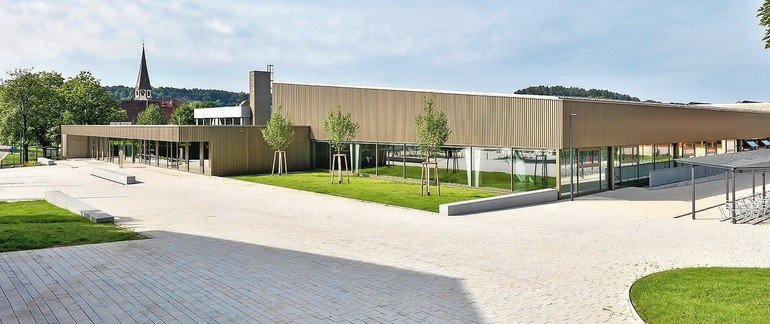 Gerhard-Schanz-Sportzentrum in Althengstett, Drei Architekten